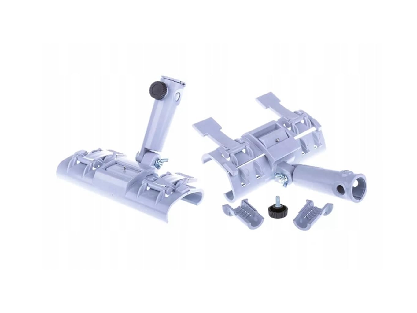 RE-FLEX Flächenspachtel Set - Flächenspachtel Set im Koffer - Spachtelset komplett - Teleskopstab sowie Adapter für die Montage