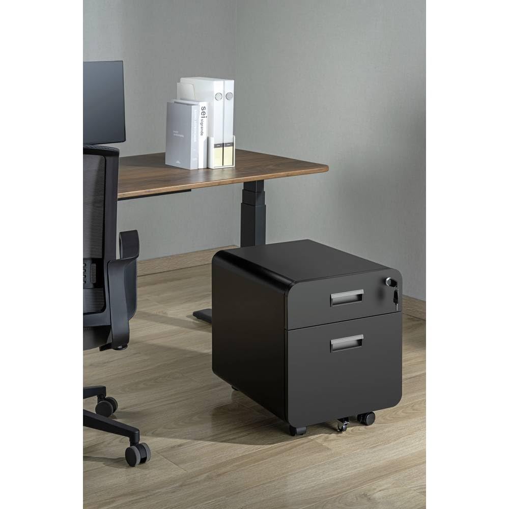 Speaka Professional Rollcontainer SP-MFC-001 Schwarz (matt) (B x H x T) 39.4 x 50 x 49.7 mm 1 St. SP-13497416