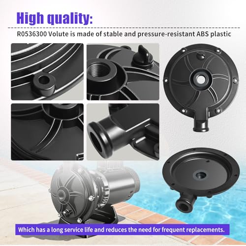 AQBB R0536300 Volute Replacement,New Version Volute Compatible with Polaris PB4-60 Booster Pump, Pool Pump Volute Housing Fit for 2011 and Newer PB4-60 Pumps by AQBB - Used condition - Image 7
