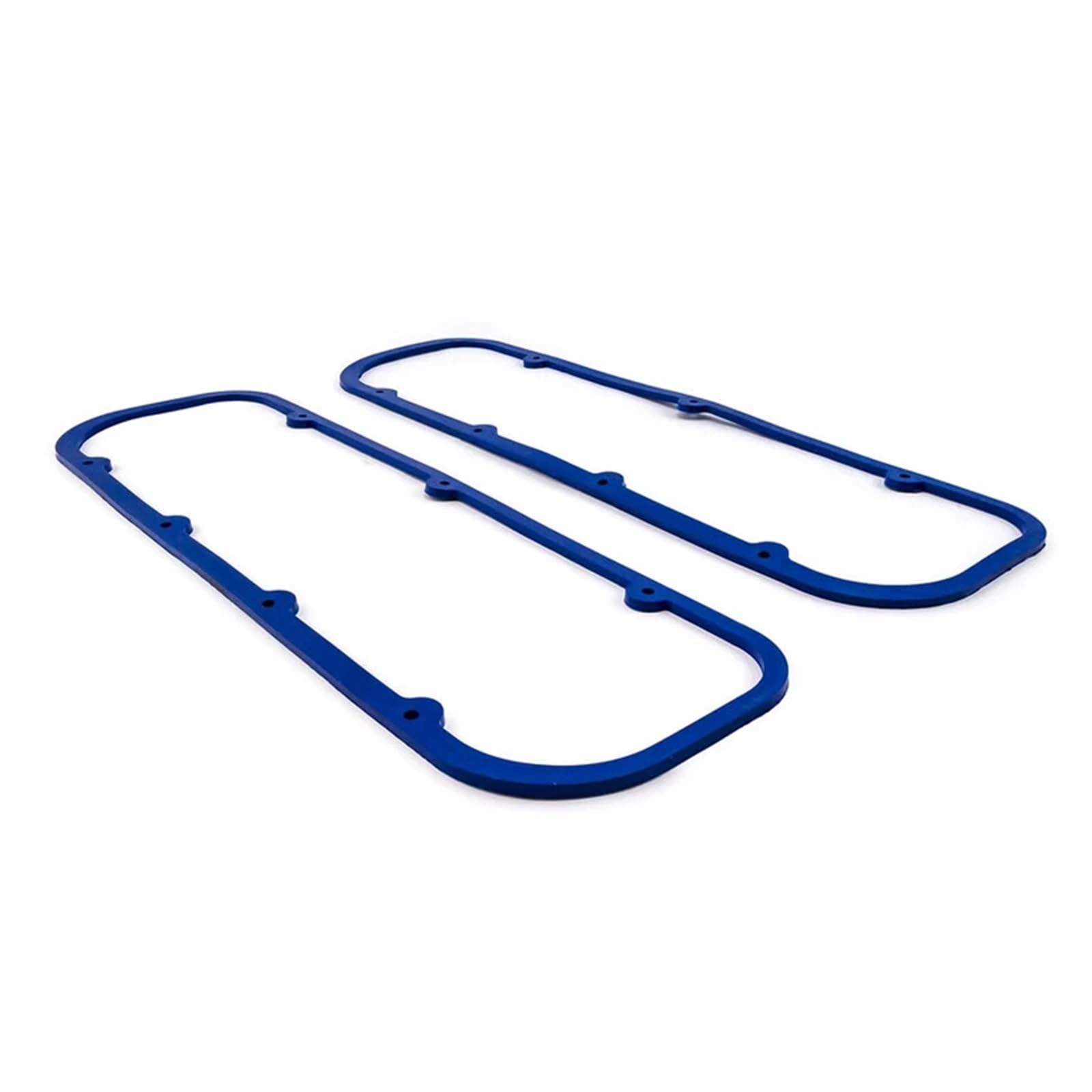 Termostat 2 szt. uszczelka pokrywy zaworów silnika pasująca do Chevroleta Chevy BBC 396 427 454 472 502 niebieska guma