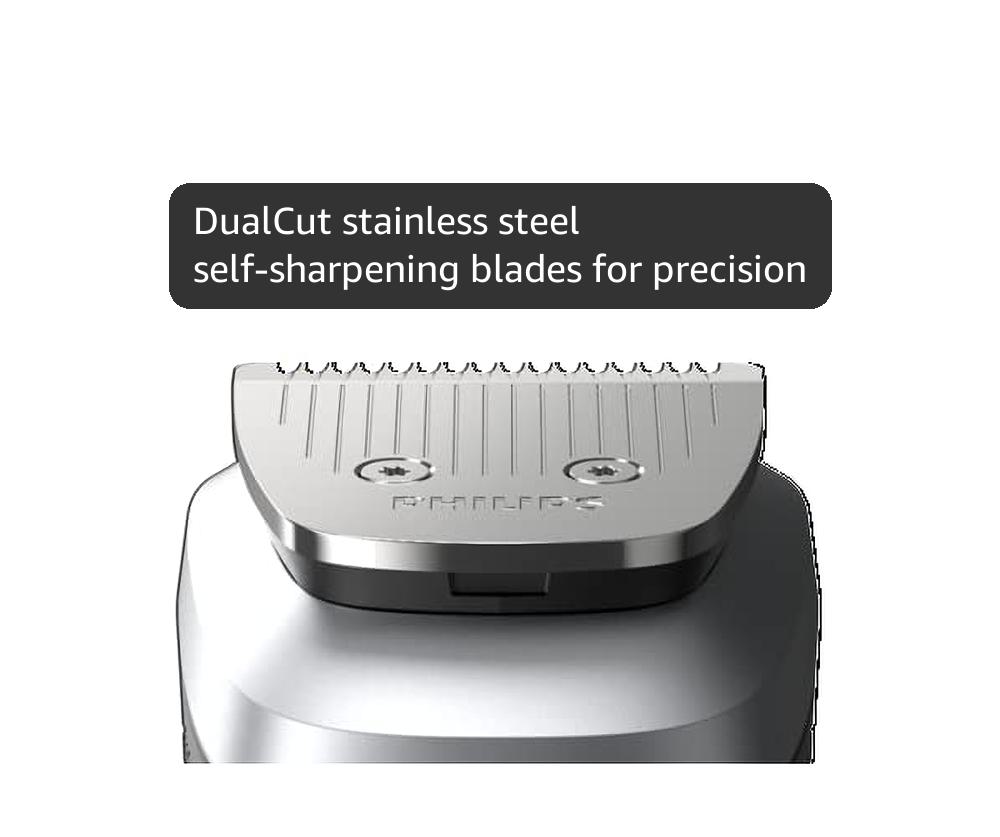 Norelco Philips Multigroom Series 5000 (MG5750/49) 18 Piece, Beard Face, Hair, Body Hair Trimmer for Men - NO Blade Oil