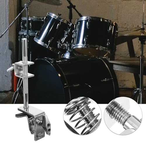 Clamp montura para cowbell, soporte metálico para batería miniatura 5
