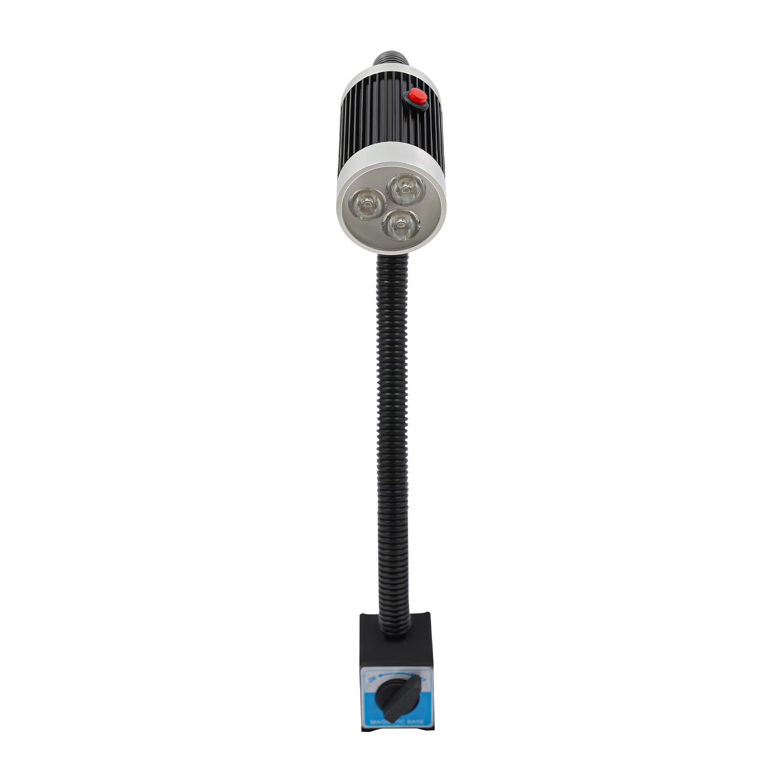 Lampa maszynowa 9 W z podstawą magnetyczną, światło robocze LED