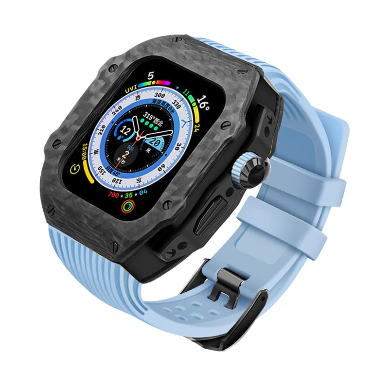 Boîtier en fibre de carbone pour Apple Watch Ultra 49mm luxe