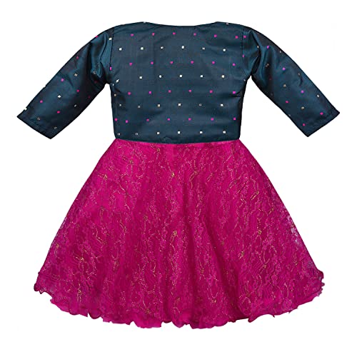 Image of Wish Karo Baby Girl's A-Line Knee Length Dress