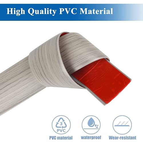 Aqqhsain Floor Transition Strip 6.56Ft Floor Cover Strip Carpet To Tile Threshold Transition Strips Self Adhesive Flat Transition Strip Suitable For Threshold Height Less Than 5 Mm #TOP3