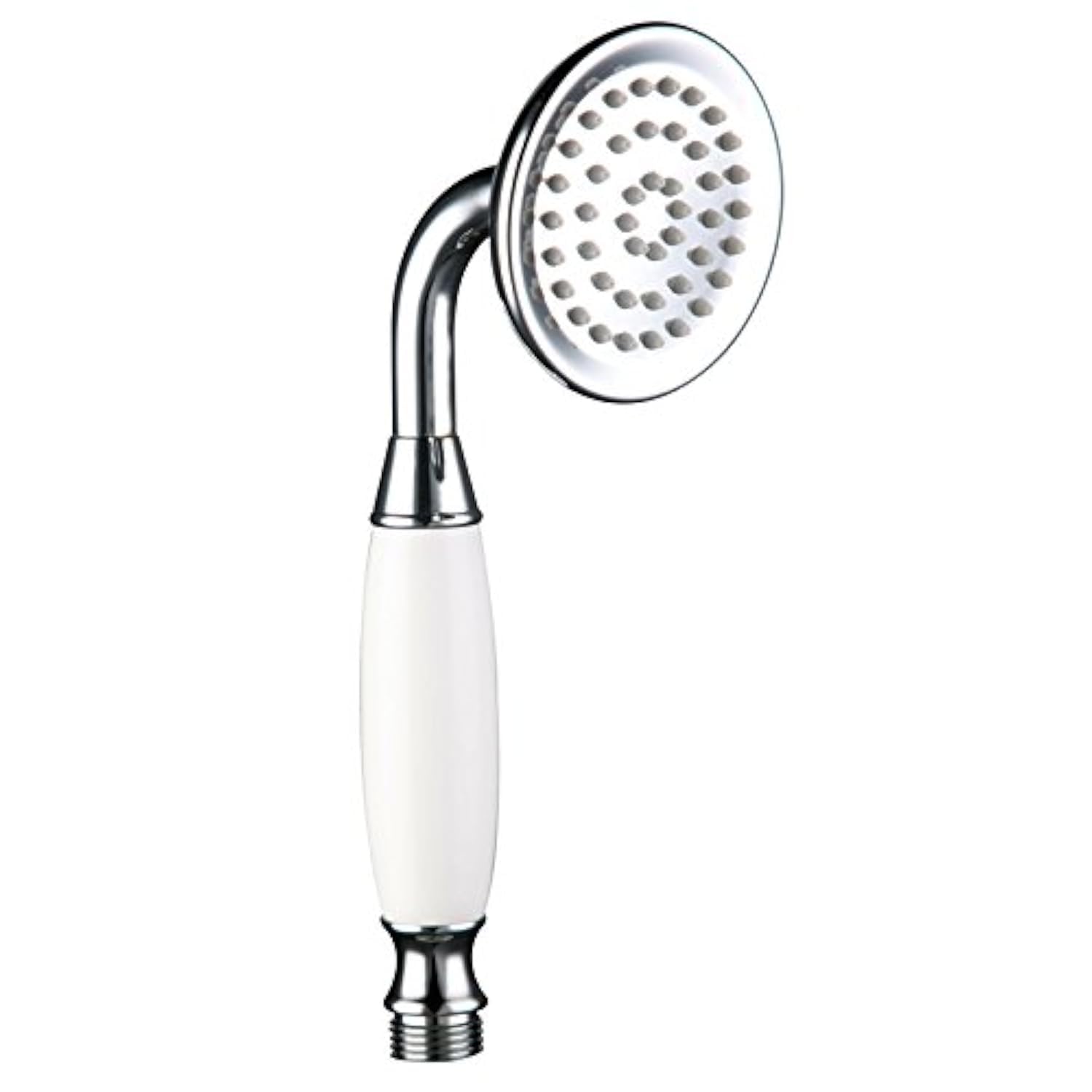 Bath Shower Head Traditional Victorian Handheld Shower Sprayer Brass Chrome