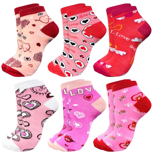 Image of 6 Pairs Ankle Socks for Women Men Novelty Gifts For Women Halloween Christmas Festival Birthday Gift