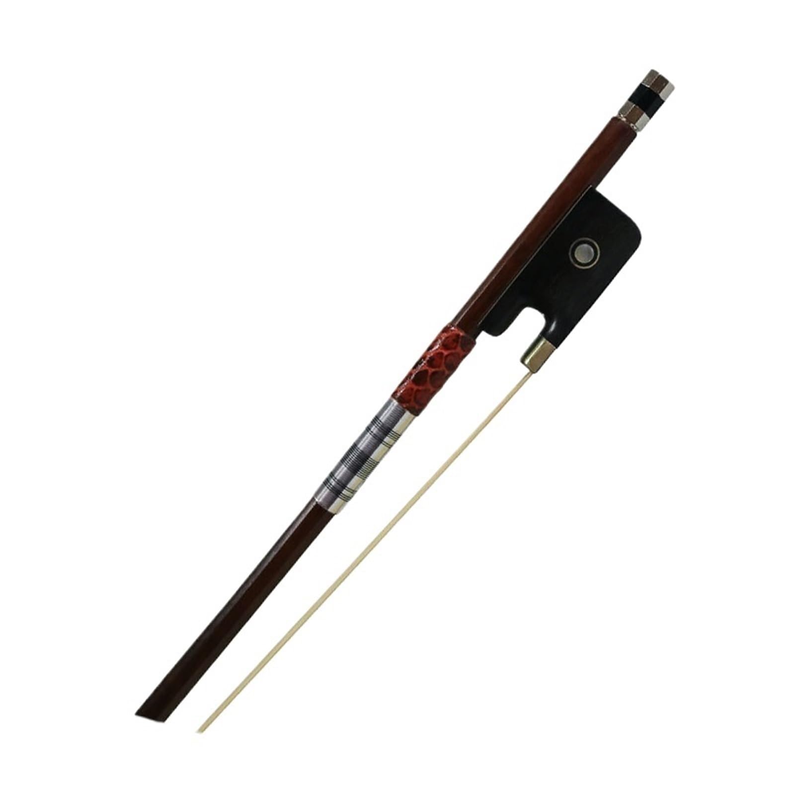 principiante Práctica Arco Violín Arco de violín varilla de arco nivel de juego accesorios para instrumentos dedicados arco de Viola(Viola)