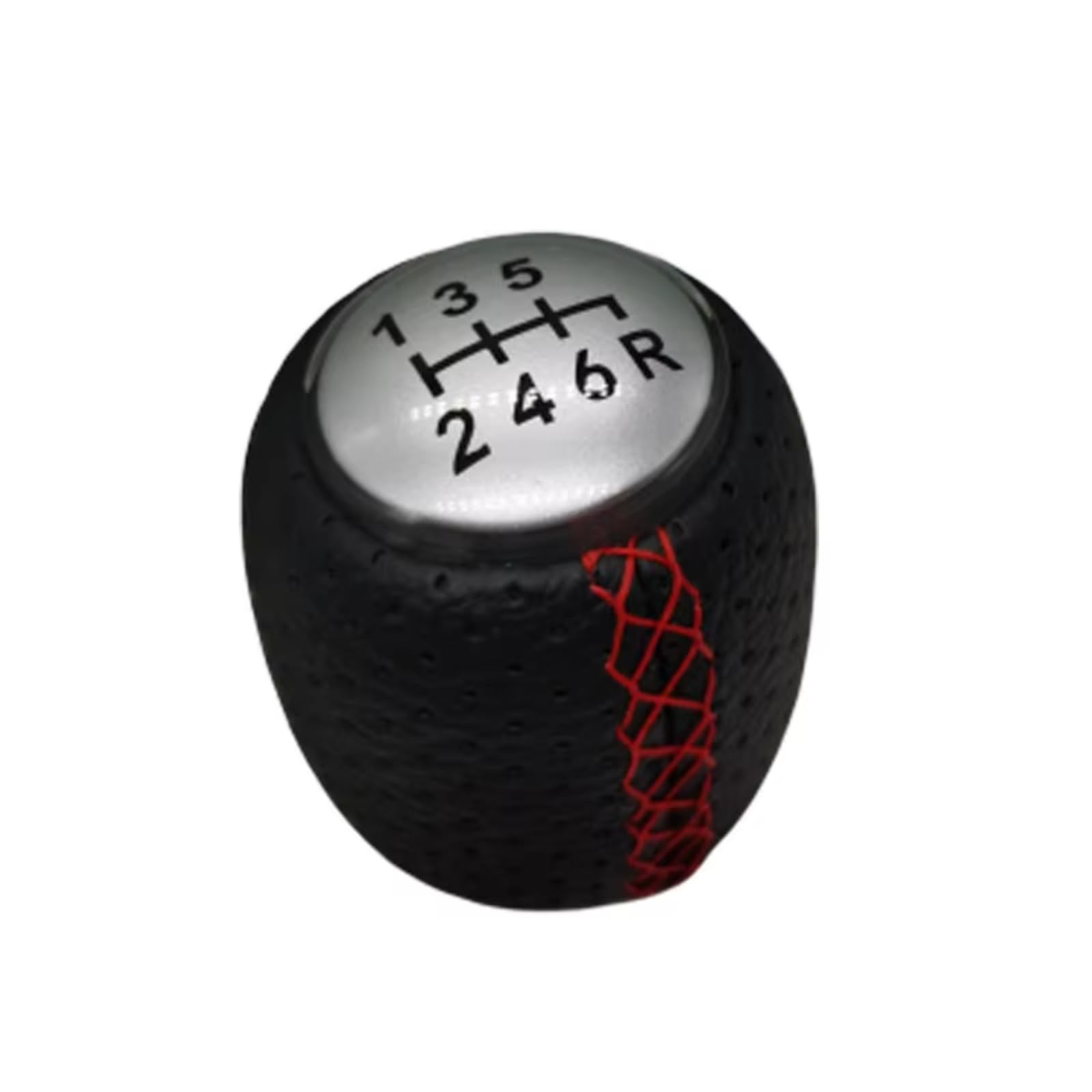 HILLAR Car Gear Stick Knob for ALFA for Romeo 159 for Brera for Spider 2005 2006 2007 2008 2009 2010 2011 OEM 55344557 5 6 Speed Car Shift Knob Gear Knob(6R red)