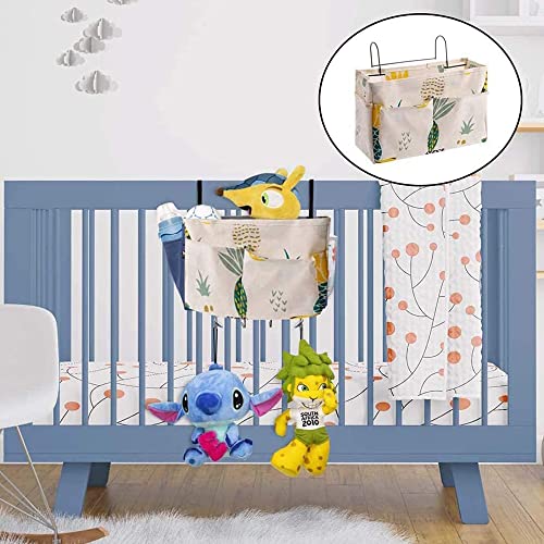 2 Pezzi Organizzatore Portaoggetti Comodino, Tasca...