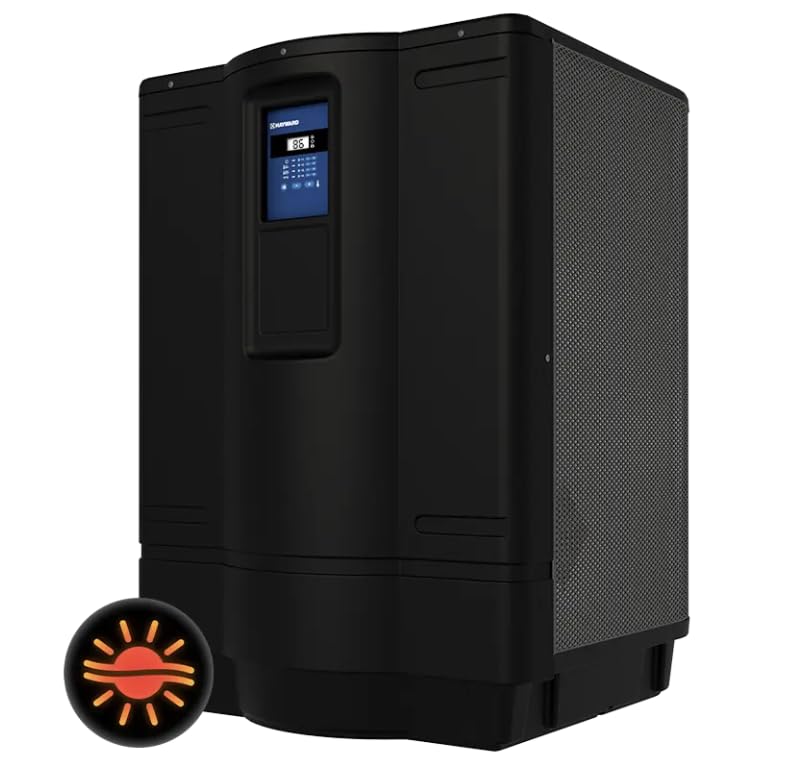 Hayward W3HP21405T HeatPro Heat Pump, 140,000 BTU, Black