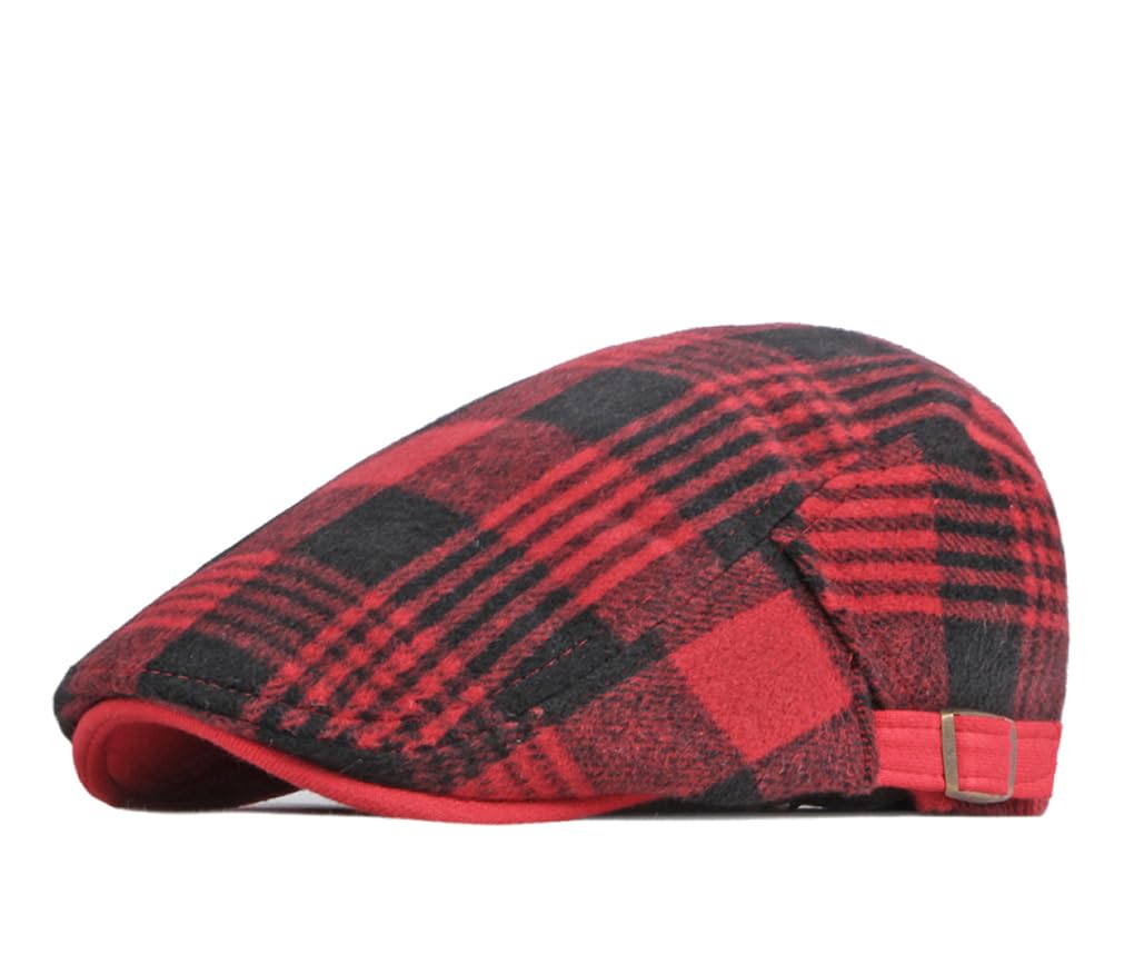 Quanhaigou Unisex Denim Newsboy Hats Flat Ivy Gatsby Cabbie Driving Berets Hat Cotton Dad Cap for Men Women