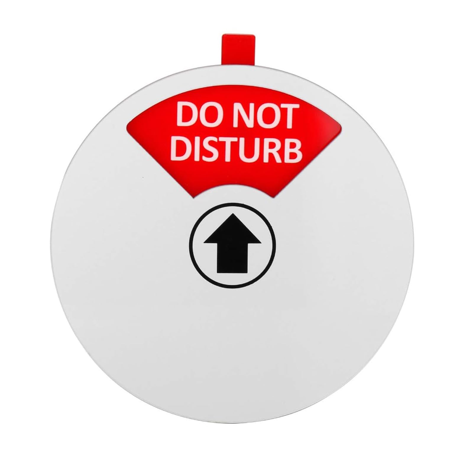 Wjelet Do Not Disturb Door Sign, Privacy Office Sign, Do Not Disturb, Please Knock, In Meeting, Out Sign, 5 Inch with Magnetic & Strong Adhesive,Silver