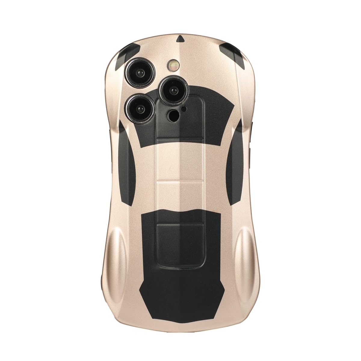 Cute Sports Car Supercar 7th Generation Glossy Phone Case Cover for Apple iPhone 16 15 14 13 12 11 Pro Max XR X 8 7 Plus SE (Champagne Gold,for iPhone
