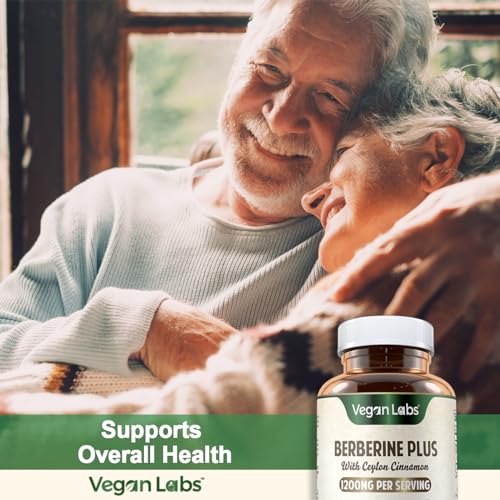 Vegan Labs BRB-032023 Berberine Hcl 1200Mg With Organic Ceylon Cinnamon- 180 Vegan Capsules- Supports Overall Health And Immune System thumb #6