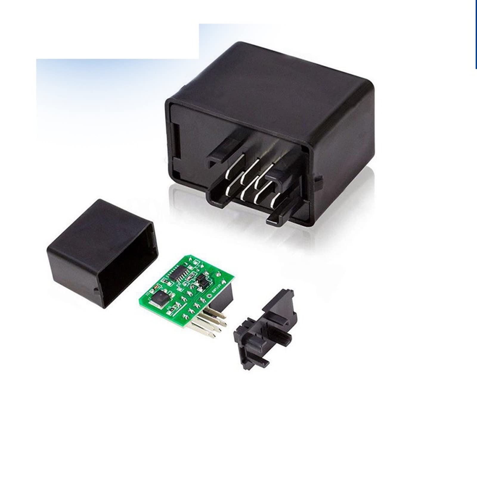 Parti di ricambio 7Pin 12V LED Lampeggiatore Relè Auto Strobe Decoder Moto for SV650 SV650S SV1000 SV1000S Accessori Auto