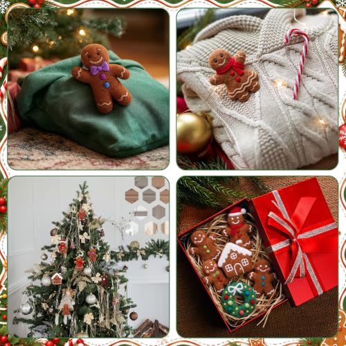Image of HunnmingRe 32 Set Needle Felting Kits Needle Felting Supplies for Beginner Include Wool Roving Pad and Needles for DIY Home Decoration Art Craft (Christmas)
