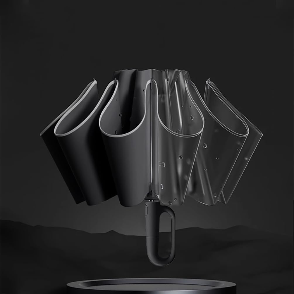 Umbrella Windproof Strong 30 Ribs Waterproof Umbrella Compact Folding Travel Umbrellas for Men and Women
