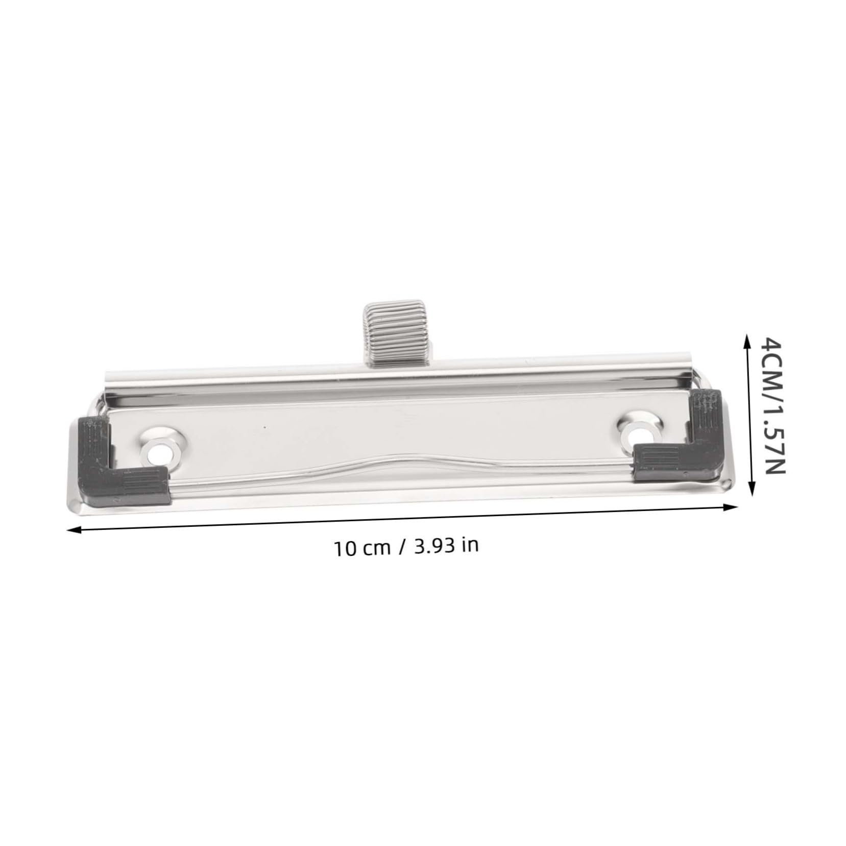 Uonlytech 5Pcs Metal Planner Board Clips with Pen Holder Mountable Office Supply Clamps for Document Storage Compact and Easy to Clean Clipboards for Home School and Work