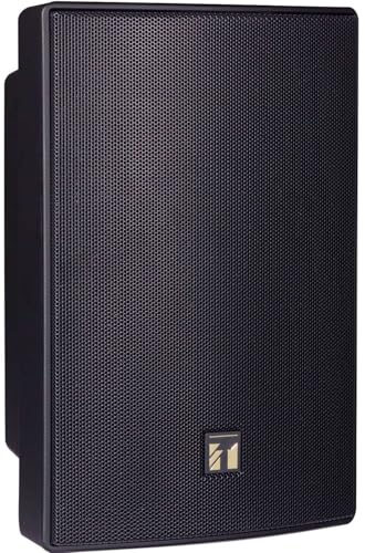 TOA Electronics BS-1030B Universal Speaker, Black, 30W Rated Input, Frequency Response 80Hz - 20kHz, Low Impedance (8?) or High impedance (100V) Selectable by Rotary Switch