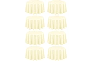 Beige Round Tablecloth 70 Inch: Cream Velvet Tablecloths for Wedding
