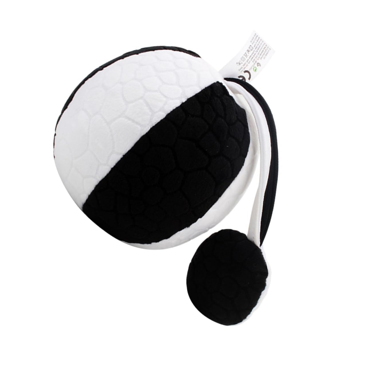 Milisten 0-3 Months Baby Visual Training Red Chasing Ball Toy Black White Stimulate Baby Eyesight