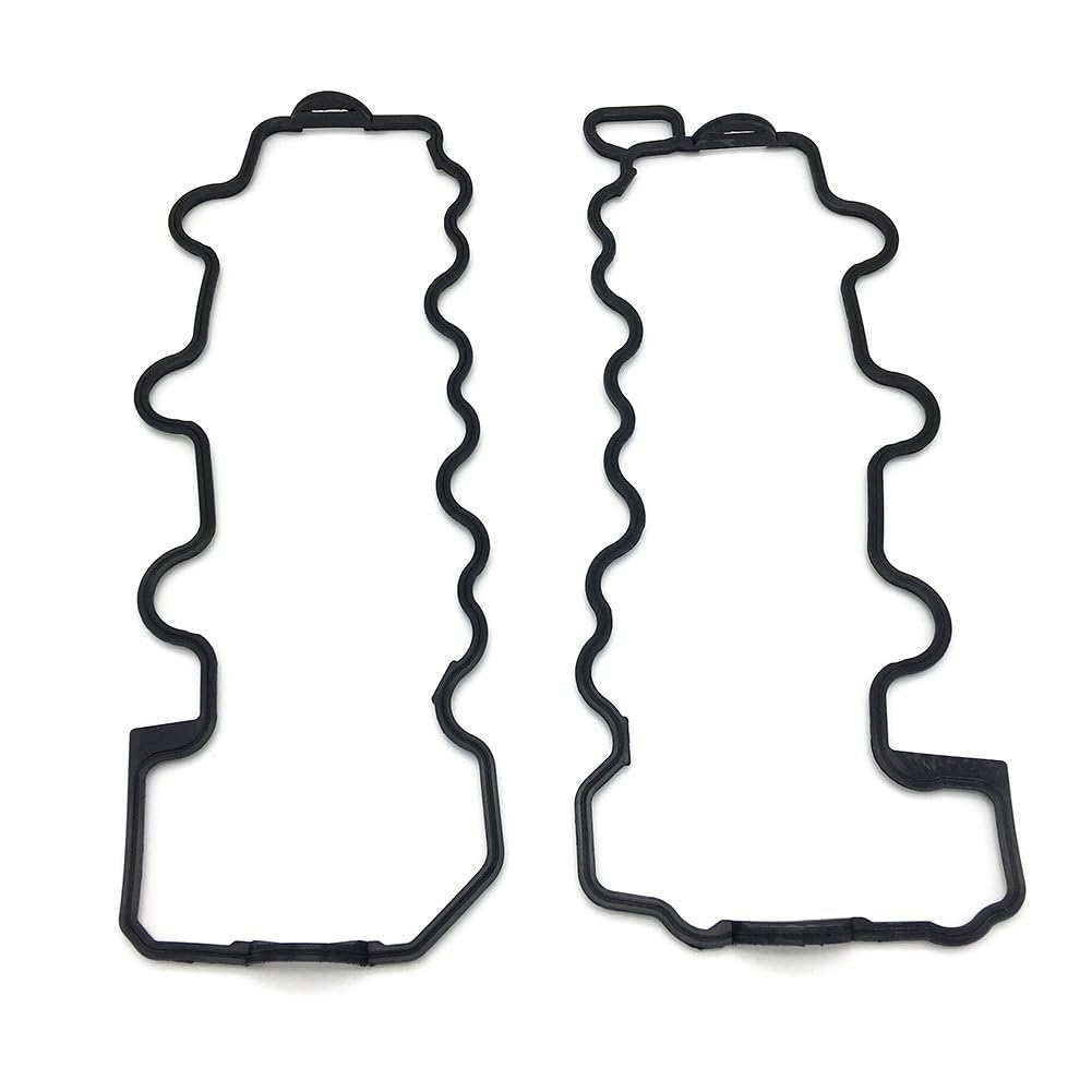WayJunEngine Valve Cover Gasket Left & Right Compatible with Mercedes C CLK E320 ML SLK Replace 1120160221 1120160321