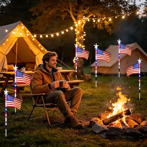 Landscape light for walkway use luces solares de bandera iluminación al aire impermeable 2