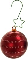 Vista 4 de Tupalizy 80 ganchos de adorno en forma de estrella para colgar decoraciones de árbol de Navidad, ganchos de acero inoxidable S para manualidades