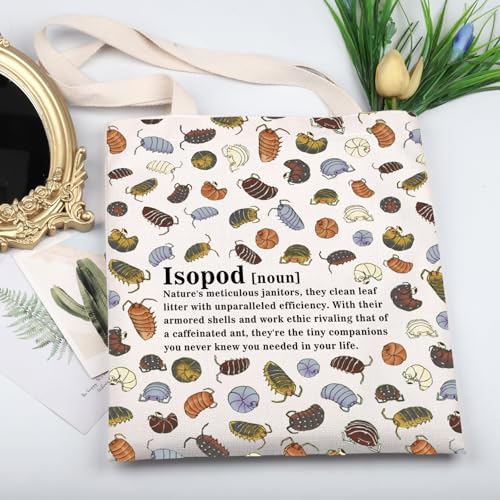 Bolsa tote con diseño de bicho bola para amantes de insectos miniatura 3