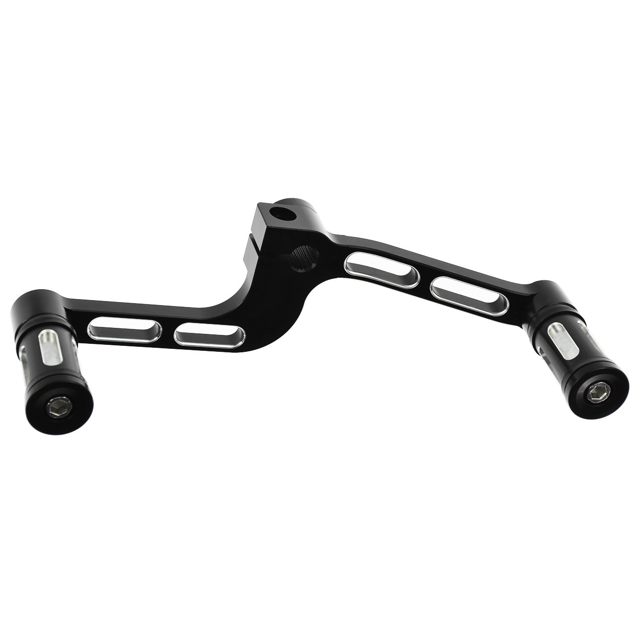 Leva del Cambio Nera per Moto Leva del Cambio Più Morbida con Pedale del Cambio Adatto per Harley Sportster Xl 883 1200 48 72