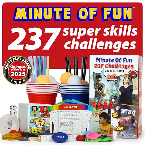 Funwares 237 Minute to Win It Party Games