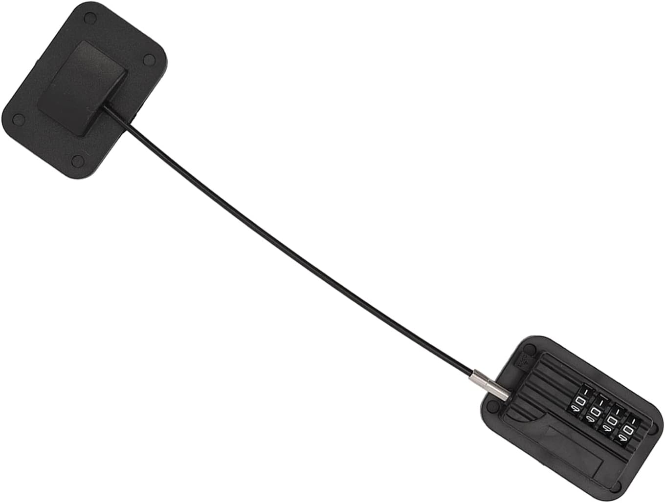 Childproof Combination Lock,Window Security Cable Lock,Locker Antifall Password (Black)