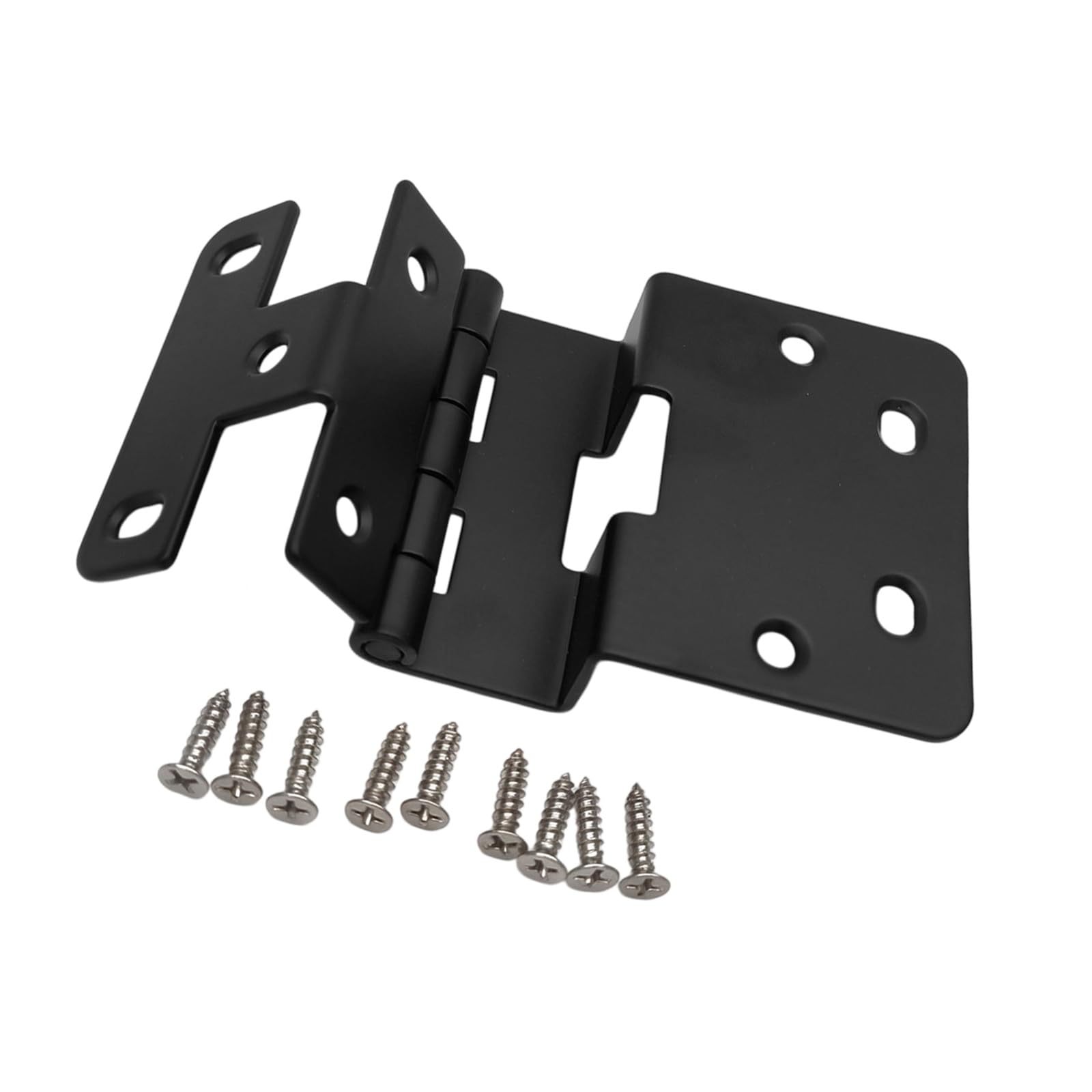 Elnwnnkc Black Strength Metal Folding Door Hinge Replacement Five Knuckles Hinge For Hospitals, Schools, Offices & Heavy Duty Use Offices & Heavy Duty Use