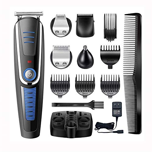 Haarschneidemaschinen 5 in 1 Friseur-Trimmmaschine Haarstyling-Werkzeug Männlicher Beruf Schnurloser multifunktionaler Haarschneider