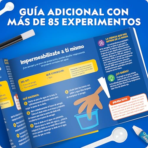 NATIONAL GEOGRAPHIC Science Magic Kit – Más de 100 experimentos científicos y trucos de magia para niños, set de química y kit de actividades CTIM, divertido juguete educativo para niños - imagen 6