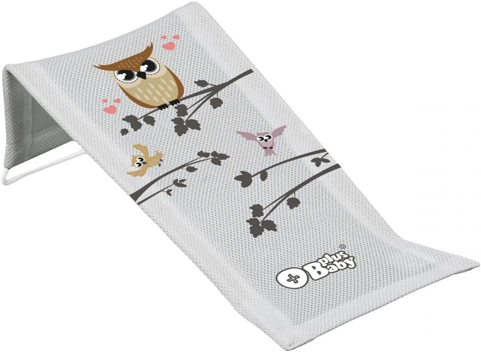 TEGA BABY Plus Baby Bath Bed Owl, Gray