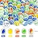 SallyFashion 240PCS Marbles for Kids, Cat Eye Marbles Mixed 5 Colors for Chinese Checkers, Marble Run Toys, Board Games