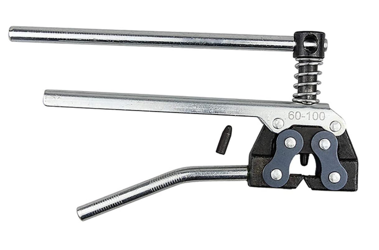 60-100 Chaînes de disjoncteur de chaîne à rouleaux pour moto et vélo - Outil de disjoncteur de chaîne - Coupe-chaîne - Outils de moto - Qualité durable - Pièces de rechange pour outil de