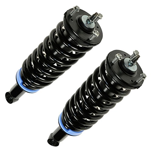Image of TRQ Front and Rear Complete Strut Assembly & Shock Absorber Kit Complete Strut & Coil Spring Assembly Compatible with 2003-2007 Toyota Sequoia