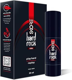 Hardrock Gel | Skin Friendly | Non-sticky | Natural blend for Men | 30ml