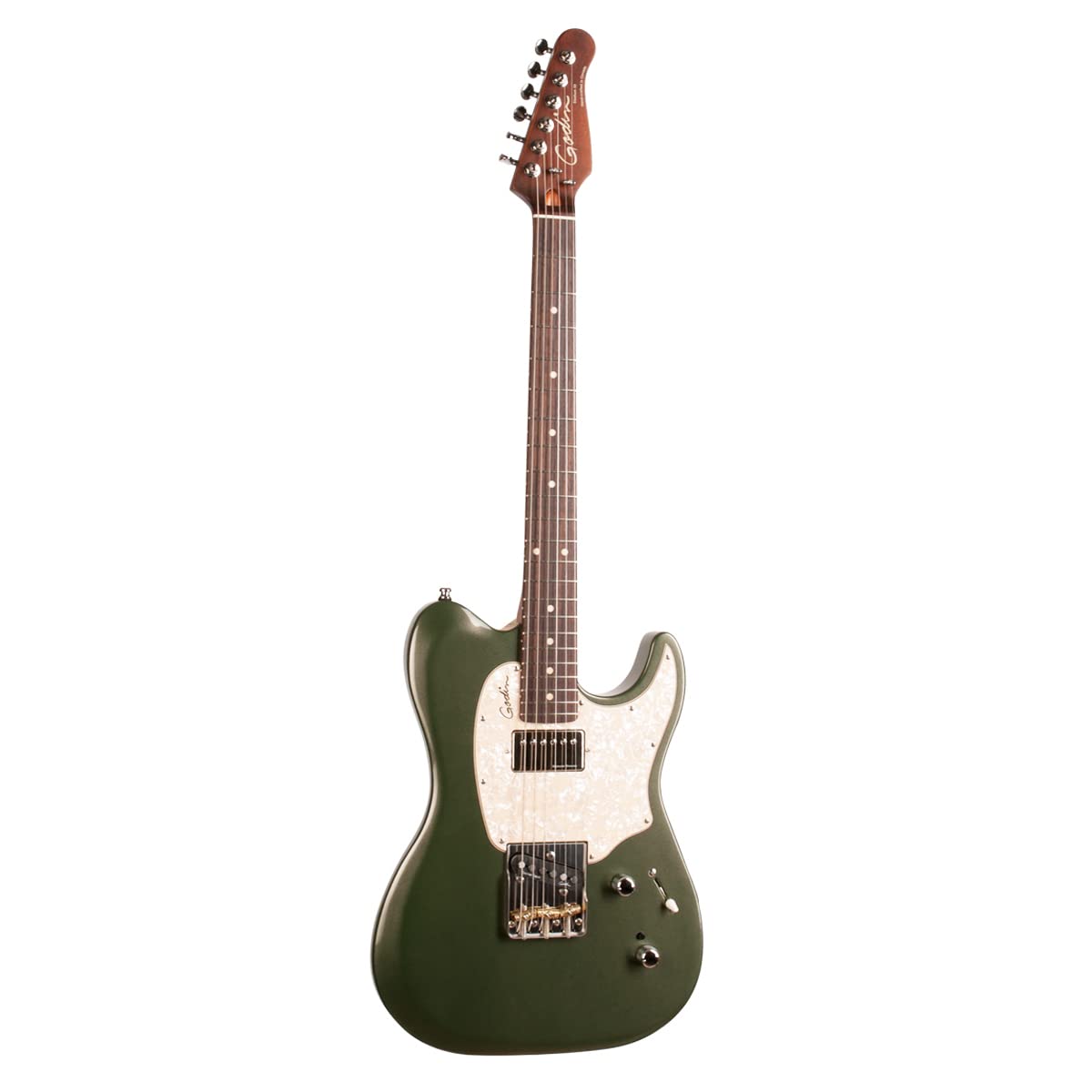 Godin Stadium '59 Electric Guitar with Gig Bag, Rosewood Fingerboard, Desert Green RN