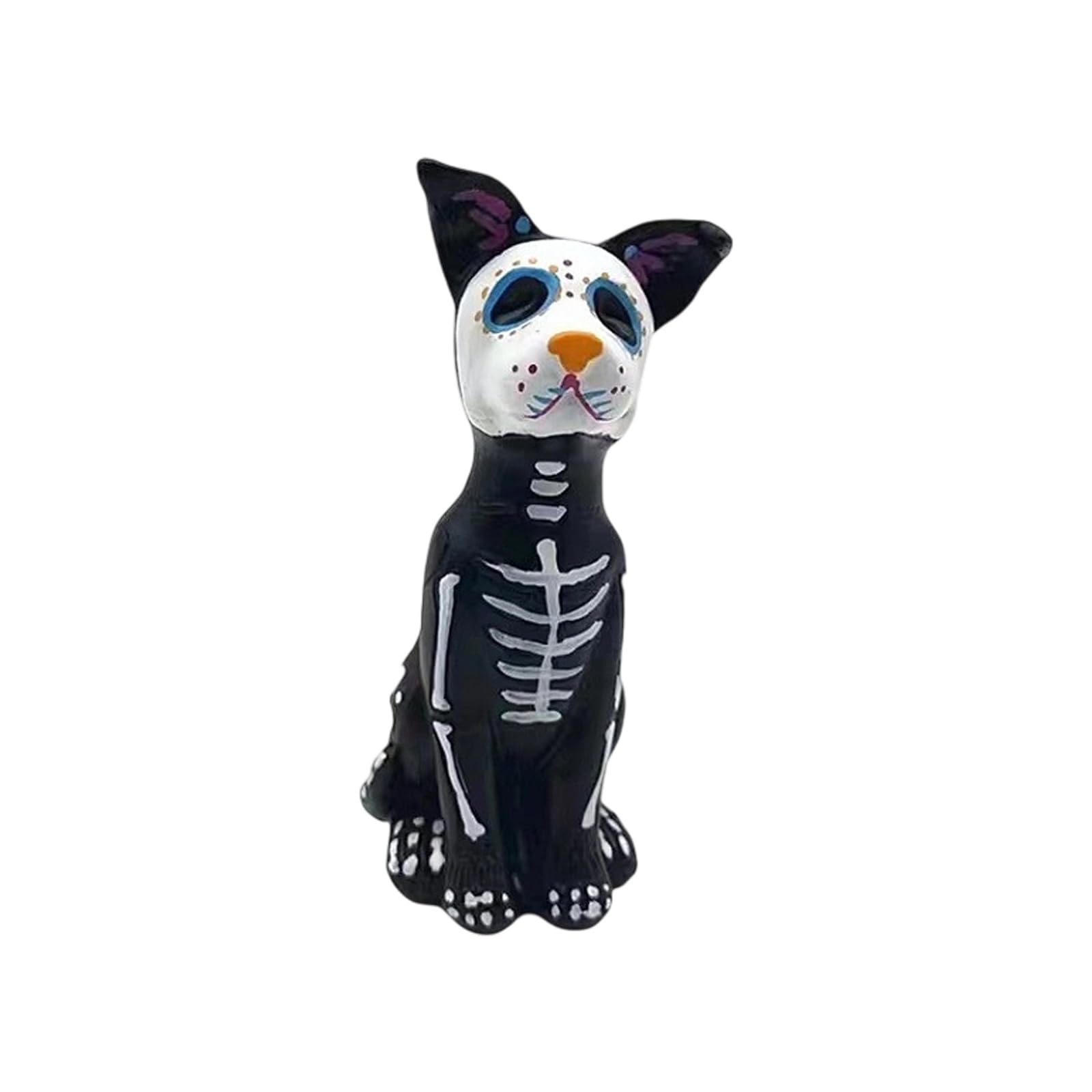 APGLSXY Handcrafted Halloween Resin Animal Sculptures Indoor/Outdoor Shelf Centerpiece Resin Holiday Ornament