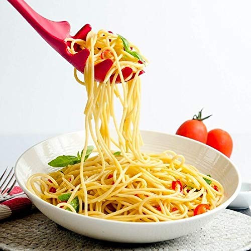 Pegador De Massa Em Silicone Vermelho