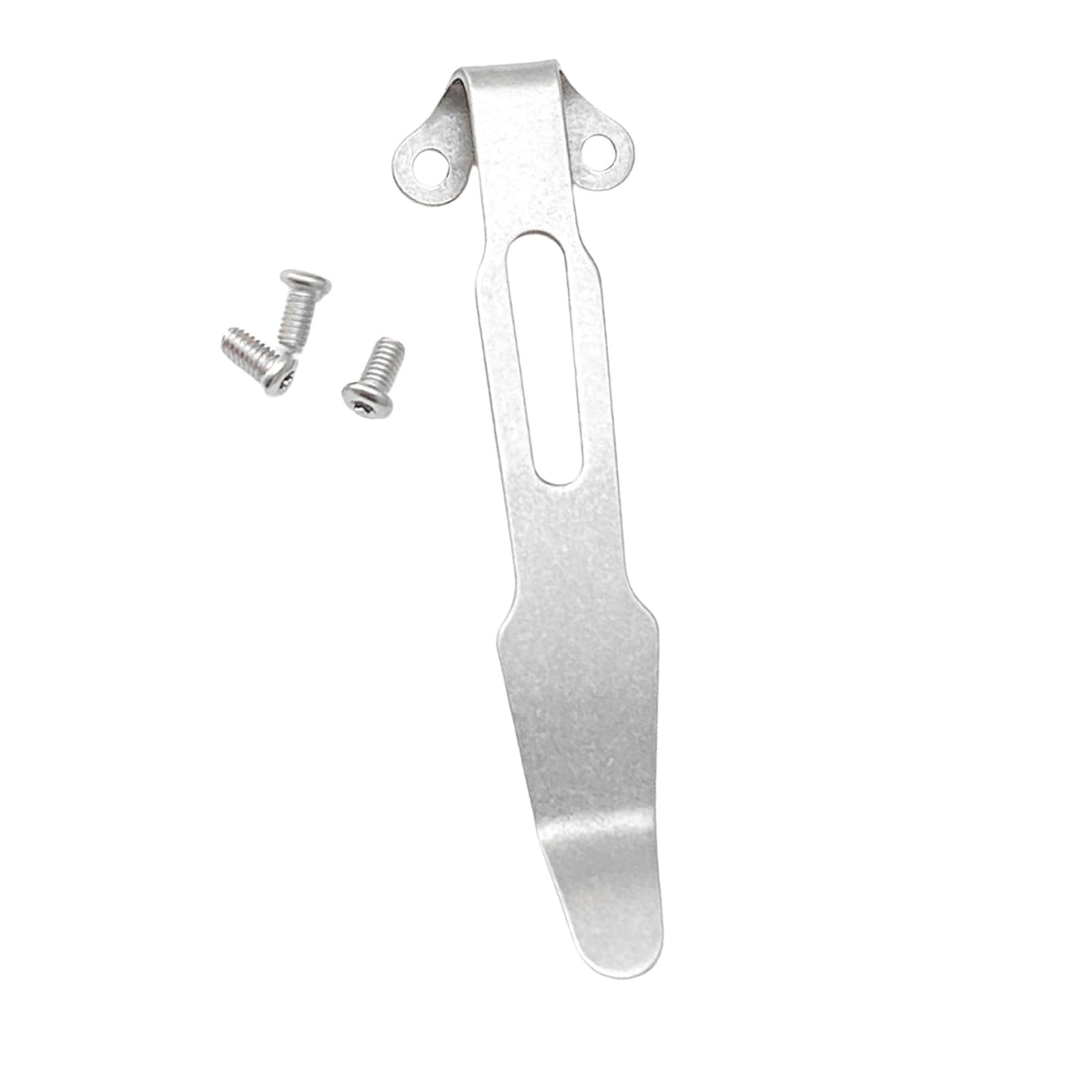 Msioytog White Permanent 420 Rustproof Pocket Clip For Cutter Modifications Includes 3 Screws Tool Fan Addition Cutter Modding Clip
