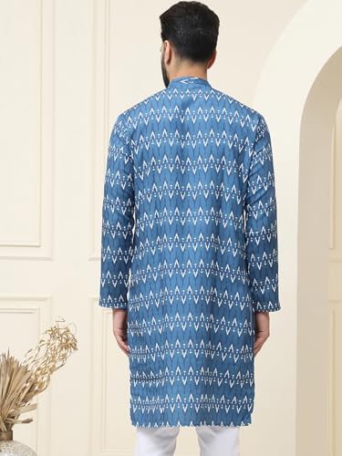 Image of SOJANYA (Since 1958 Men's Exquisite Silk Blend Kurta Elevate Your Festive Look-Crafted for Excellence