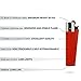 Clipper Lighter Tray of 48 Assorted Solid Colors Refillable with Removable Flint - Official Clipper Lighters