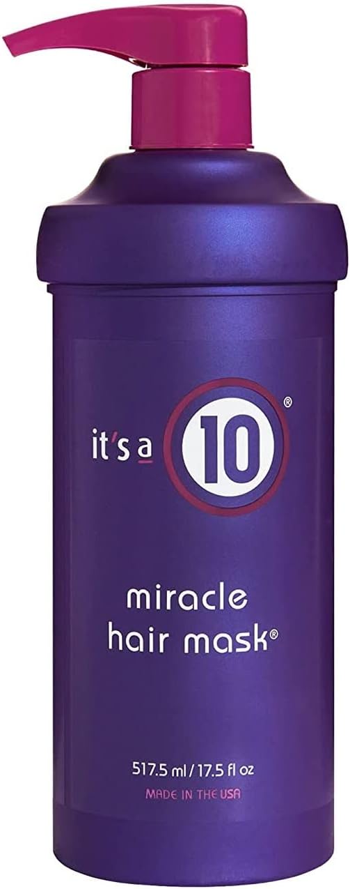 It’s a 10 Haircare – Miracle Hair Mask, Conditioning Treatment, For Dry and Damaged Hair, Nourishing and Smoothing, 517ml