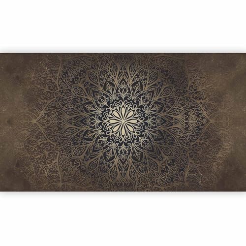 artgeist Wall Mural Mandala 193x110 in - XXL Peel and Stick Self-Adhesive Foil Wall Mural Removable Sticker Premium Print Picture Image Design Home Decor f-A-0491-x-b